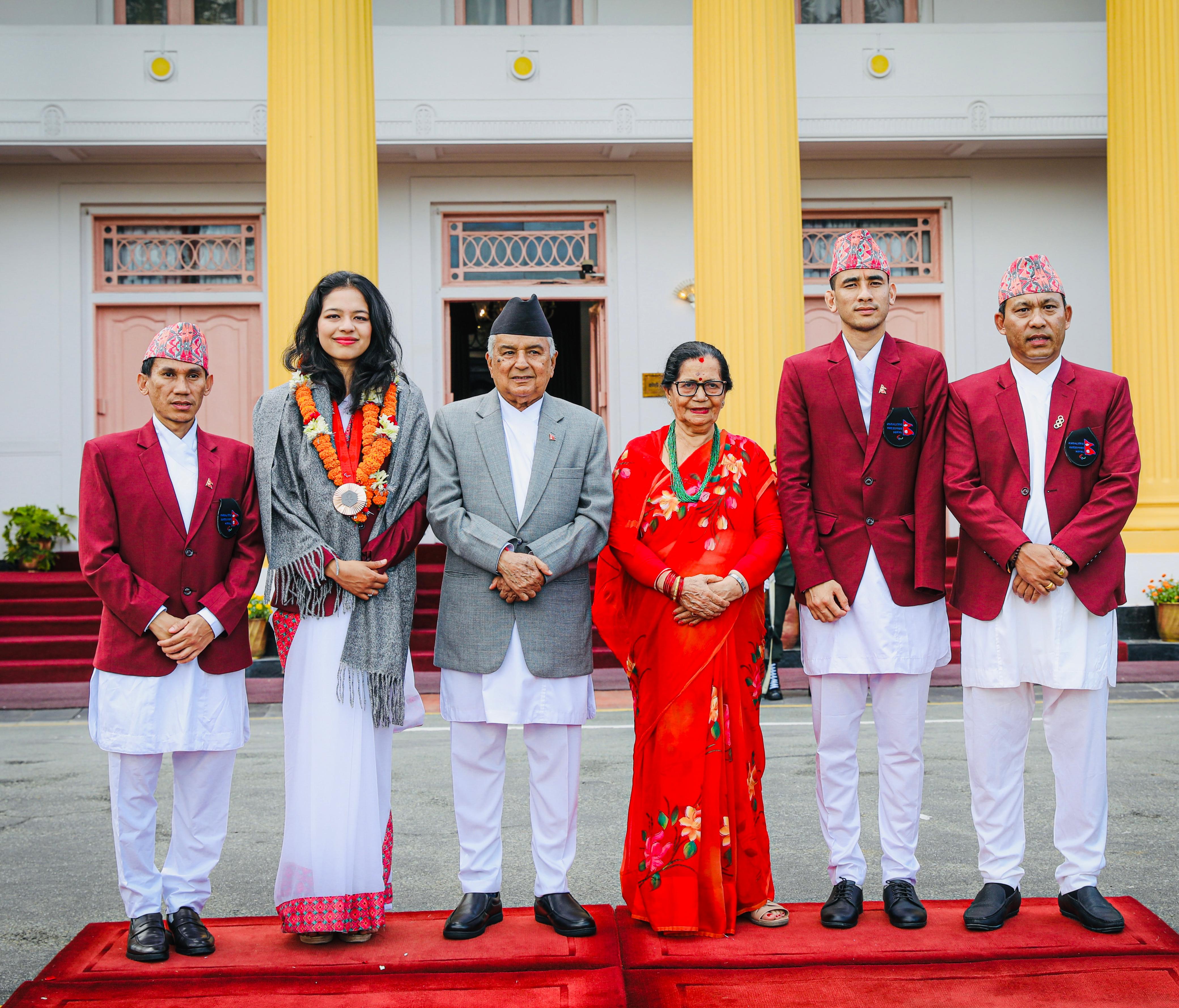 Update Image of On September 4, 2024, an honor was received from the Right Honorable President of Nepal, Mr. Ramchandra Paudel